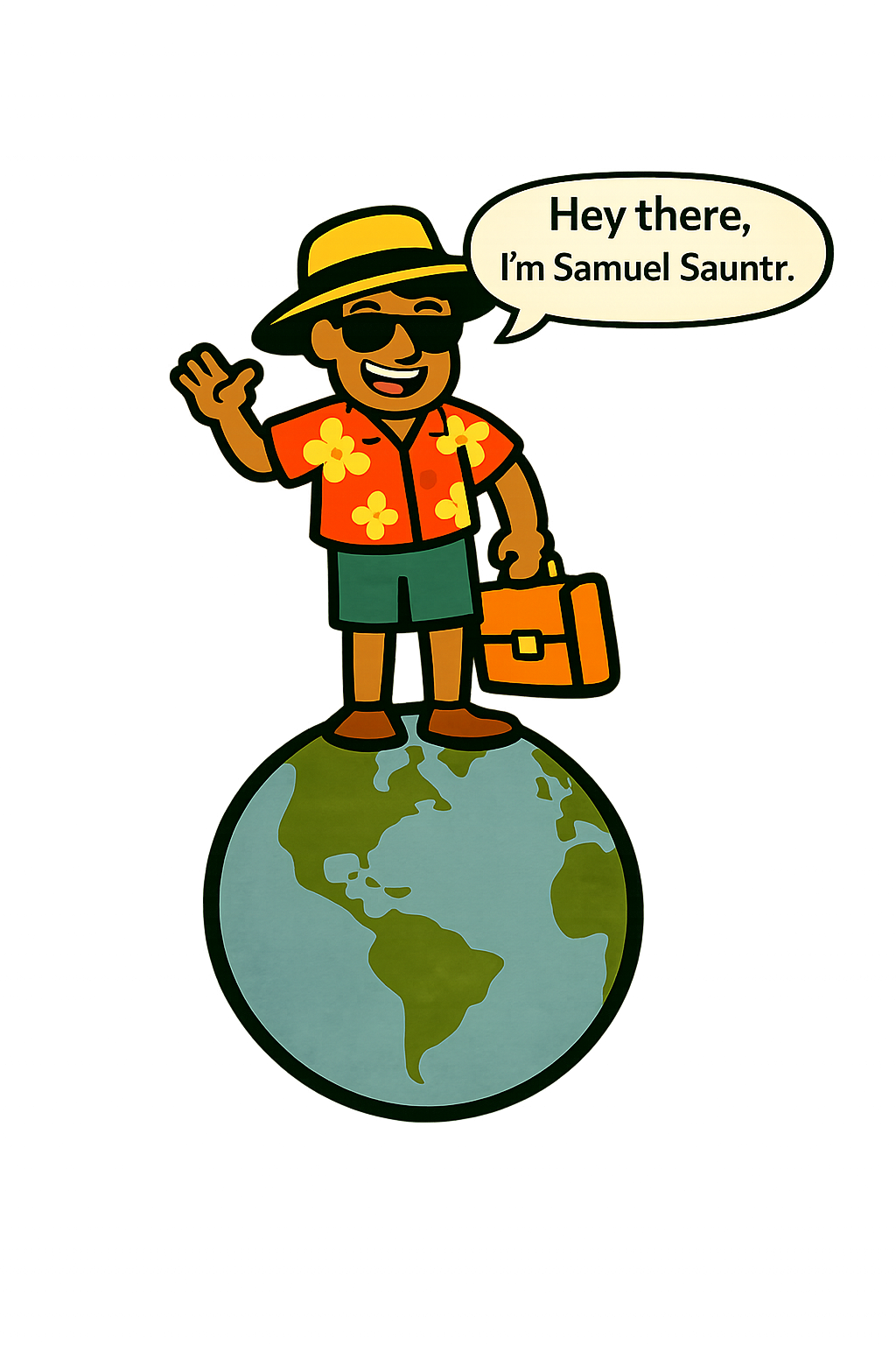 Samuel Sauntr saying Hey there, I'm Samuel Sauntr!